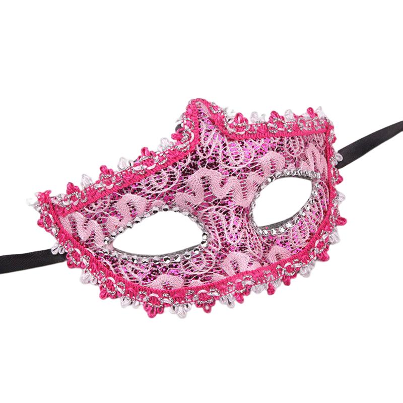 Aldult Mask Half Face Princess Halloween Masquerade Blindfold Lace Eye Mask