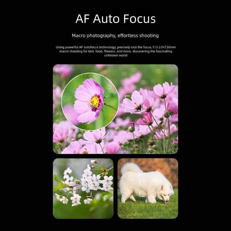 Double Screen 4K Digital Camera With 80MP Auto Focuses for Teens Beginner Youth Photography Portable Design