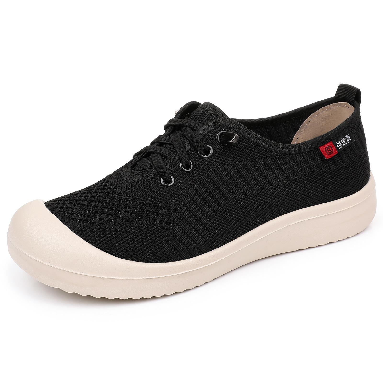 Women Shoes Versatile Spring Slip On Mom Shoes Breathable Casual Shoes Walking Shoes Casual daily Comfortable Lightweight Sneakers 36