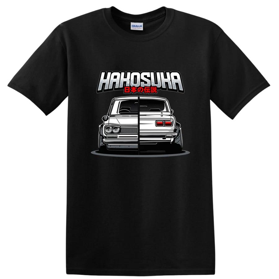 Hakosuka Car Graphic T Shirt Vintage Japanese Auto Fan Tee Retro Design XL