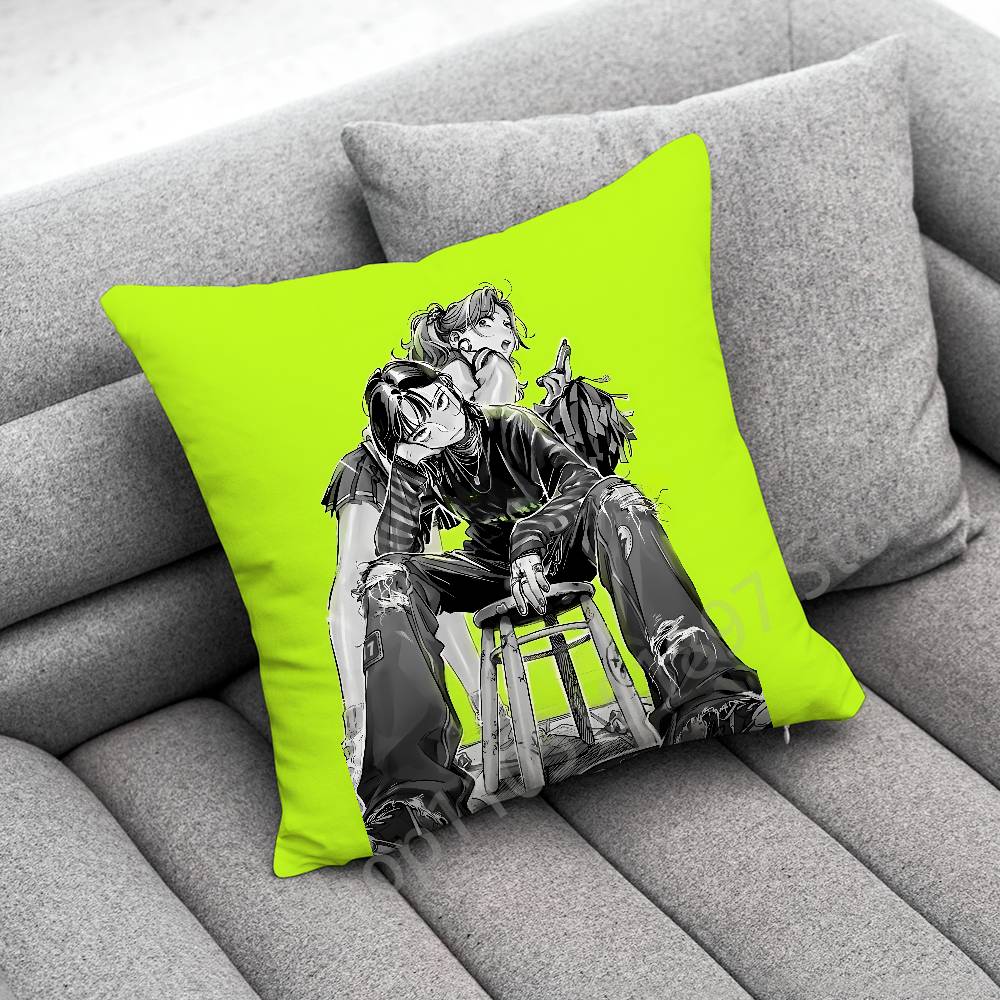 Mitsuki Koga Aya Tgswiiwagaa Throw Pillow Case For 55x55cm 30x30cm 50x50cm 45x45cm 40x40cm Square Chair Pillowcase Case
