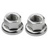 Bikes Crew Nut 3/8 Dark Silver M10 Screw Brand New