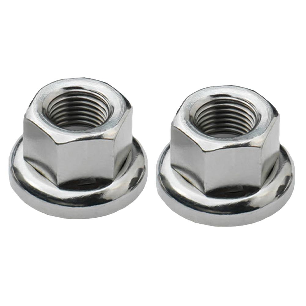 Bikes Crew Nut 3/8 Dark Silver M10 Screw Brand New