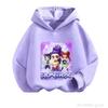 Kids' Retro Anime K-Pop Hoodie - Long Sleeve, Spring/Autumn Casual Wear for Boys & Girls