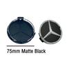 AABGS1 4pcs 75mm Silver Car Wheel Center Hub Cap Badge Cover For Mercedes Benz AMG Smart GLC W205 W204 W203 W212 W211 W213 W210 W164