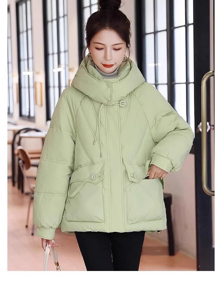 Women’s Short Hooded Windproof Thicken Warm Winter Jacket 4 Colors