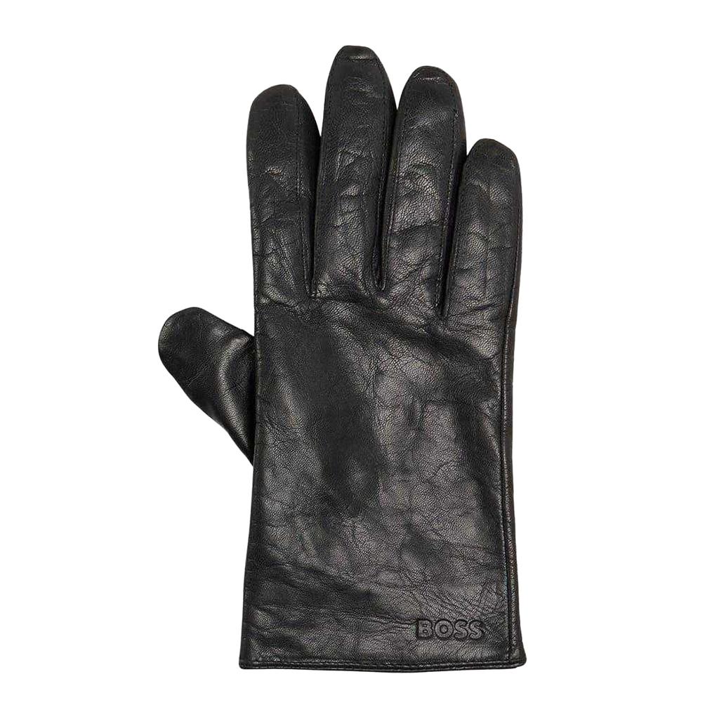 Boss Mens Gioli Lightweight Leather Everyday Gloves
