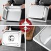 Stainless Steel Gastronorm Food Pan with Lid