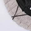 New Autumn Winter Faux Fur Bucket Hat Outdoor Fashion Solid Color Stripes Thick Warm Fisherman Hats Wide Brim Ski Panama Cap