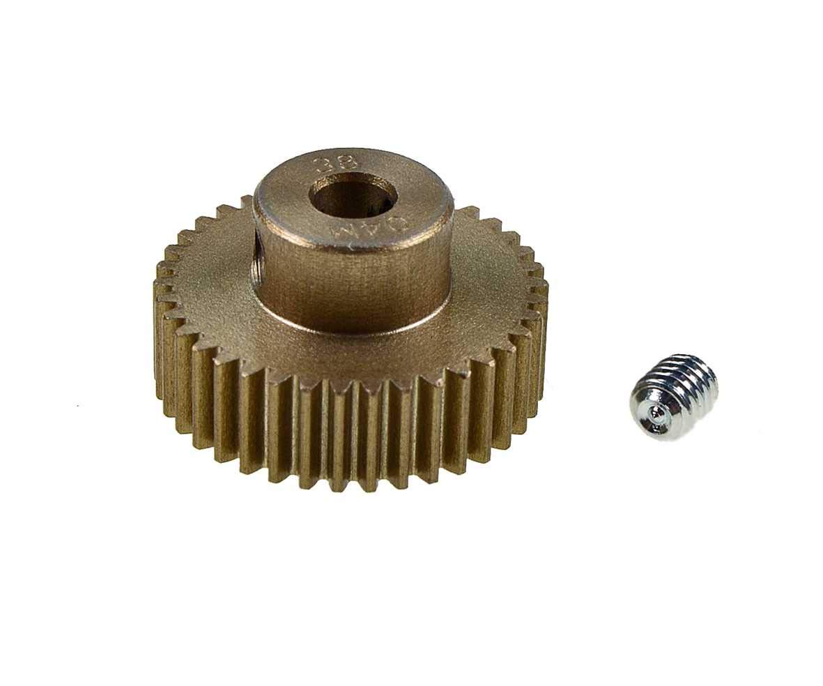 

Tamiya TRF series 04 hard coat aluminum pinion gear 42268 No.168 (38T)