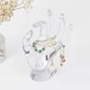 Transparent OK Jewelry Rack Household Creative Ring Earrings Storage Rack Hand Ornaments Hanging Necklace Bracelet Display Shelf