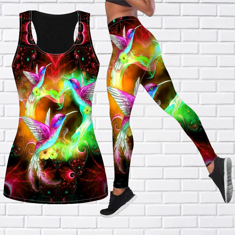 

Экипировка для йоги с кристаллами и принтом птички для женщин, модные леггинсы для тренировок, спортивные повседневные штаны для фитнеса и йоги 3XL красный