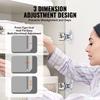 Cabinet Door Hinges 60 Packs Partial Overlay Soft Close for Framed Type