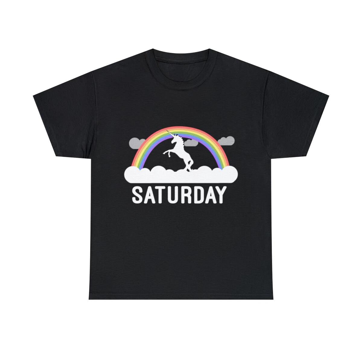 Saturday Graphic Tee Shirt, S-5XL S