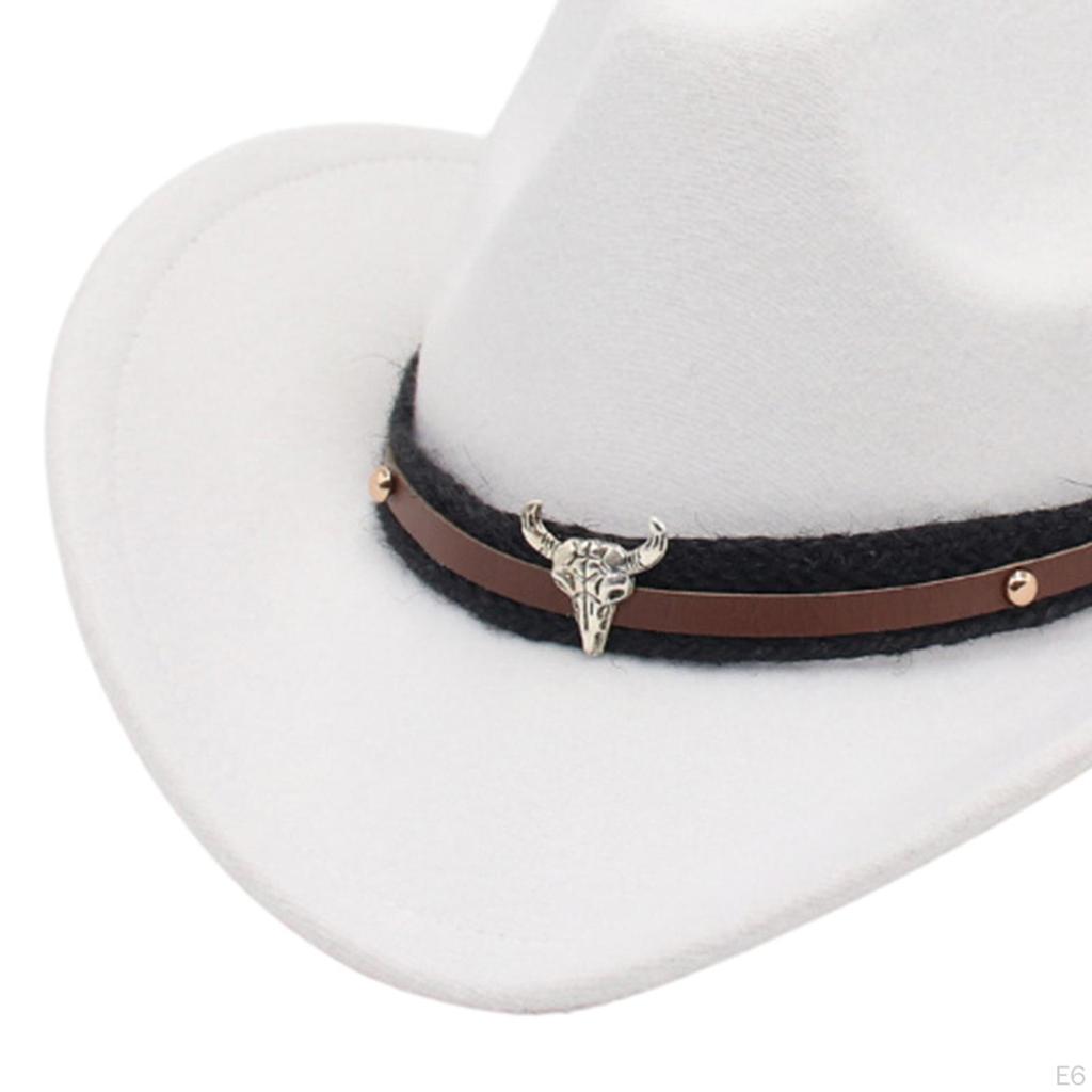 Cowboy Cowgirl Hat Sombrero Caps Fashion Photo Props Decoration Sun Protection for