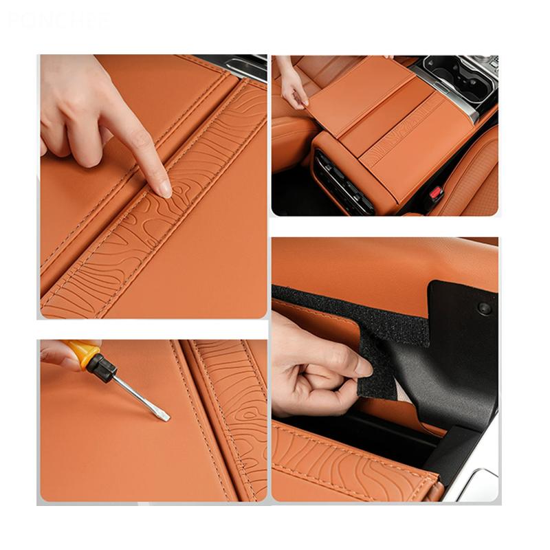 For Chery Jetour G700 2026-2027 Central Control Console Armrest Cushion Storage Box Protective Pad Automobile Supplies