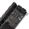 20 Port PCI-E SATA3.0 PCI-E 1X PCI Express 3.0 GEN3 Expansion Card 6Gbps Converter Adapter for ASM1166 Adapter Accessories