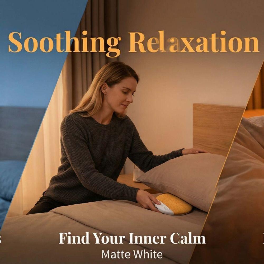 For Better Sleep Sound Machine Ultra-Thin White Noise Machine Sleeping Speaker Sleeping Aid