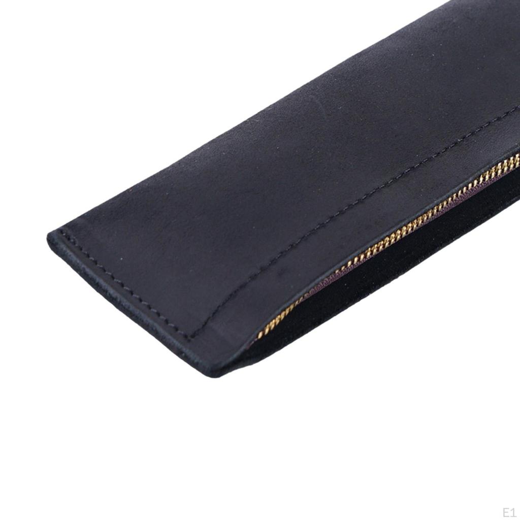 Füllfederhalter-Etui aus PU-Leder, Make-up-Pinsel-Tasche, Geldbörse für Künstler