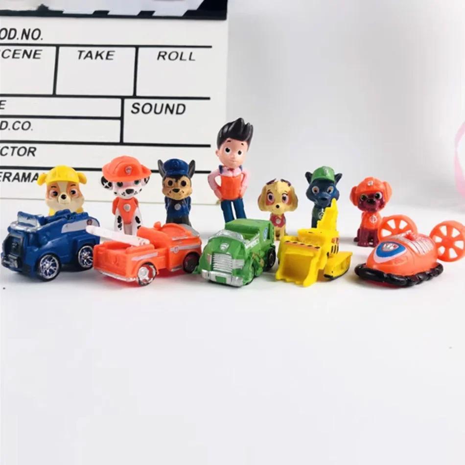 Anime Paw Patrol Dog Calendar Box Advent Figures Halloween Countdown Collectible Toys Christmas Gift for Kids