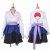 Lolita Anime Dress for Women Cosplay Costume Akatsuki Kimono, Maid Dress Uchiha Sasuke Clothes Suit Styles