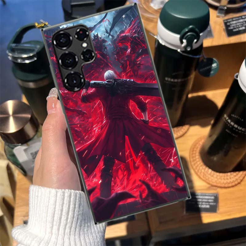 D-Devil May Cry DMC Cases Phone Case for Samsung Galaxy S26 Ultra S25 Edge S24 S23 FE S21 Plus S20 S22 S10 Cover TPU Capa Shell