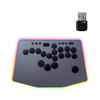 Rushbox Lite 2 Rush Box Leverless PS5 Arcade Controller Arcade Stick PS4 Switch PC Button Layout Changeable Controller 18 Buttons Additional Silent