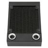 Aluminum Heat Exchanger 8 Pipes G1 4 Thread 80mm Water Cooling System with Screws for Engraving Machine Printer