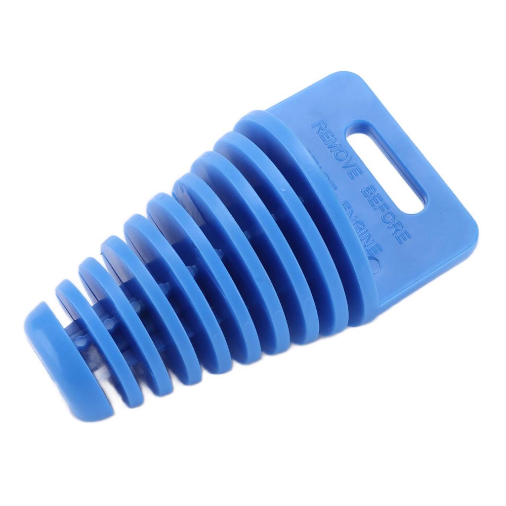 Motorcycle Exhaust Pipe Plug Rubber Muffler Wash Plug Blue Waterproof Exhaust Silencer Plug
