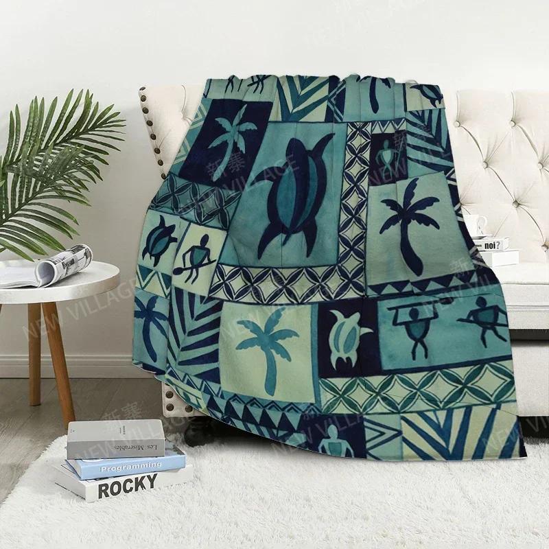 Cozy Winter Knee Throw Blanket Bohemian Decor Warm Fleece Lined Nordic Style For Sofa Or Bed