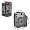 Mesh Magnetic Pencil Holder Strong Magnets Magnetic Storage Basket Metal Storage Box  Refrigerator