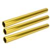 3pcs Aluminum Alloy Electroplating Relay Batons Track and Field Sprint Match Batons