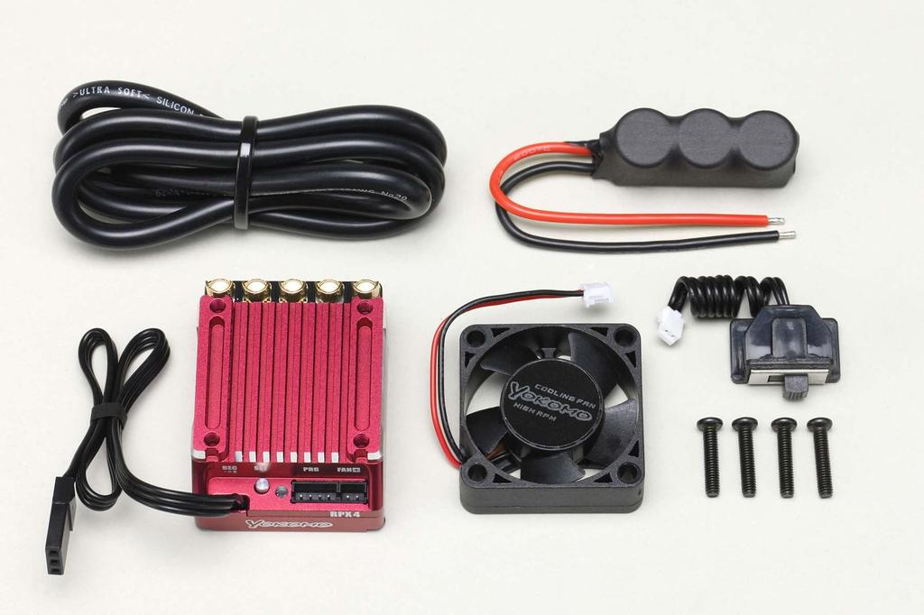 Yokomo RPX4 Competition ESC Drift Spec Racing Performer (Red) BL-RPX4DR