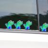 1/2/3/4/5/6/9/10/15Pcs Car Stickers Waterproof UV Resistant Strong Stickiness Self Adhesive Colorful Lizard Stickers Funny Decals