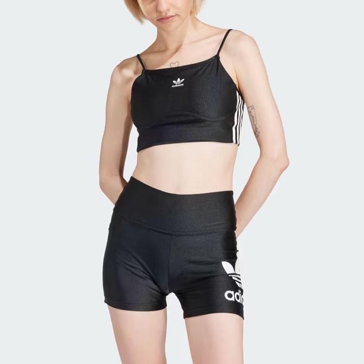 adidas Originals Sst 3-Stripes Color Block Tank Top Women Tops Black IU2415