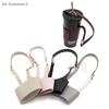 {MXX} Leather Cup Cover Pouch Portable Water Bottle Sleeve Bag Leather Carrying Strap Insulating Cups Milk Tea Coffee Cups