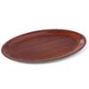 Wooden Anti-Slip Waiter Tray - Oval