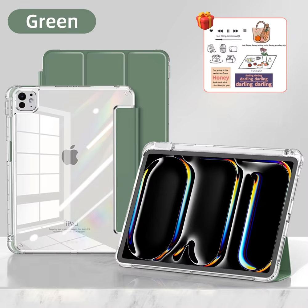 For  iPad Air 6 Case iPad Air 5  6 11 iPad Pro 11 12.9 13 10 Gen 10.2 9th 8th 7th 9.7 6th 5th Mini 7 6 Case With Pen Holder