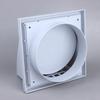 Abs Exterior Wall Ventilation Grille With Valve For Range Hood Duct Air Outlet Weatherproof Material 100Mm 125Mm 150Mm