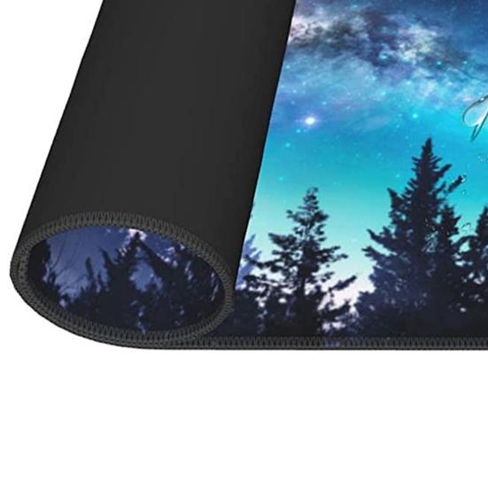 Gaming Mouse Pad Non-Slip Design Wear Resistant Extra Large Keyboard Mouse Mat Desk Pad Decoration Computer Accessories