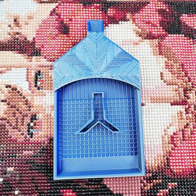 DIY Craft Diamond Painting Tray Kits Embroidery Multi-Color Large Diamond Painting Tray Glitter With Lid Drill Storage Box