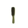 Modern Green Hairbrush Ergonomic ABS Handle Static Reduction Hair Comb Quick Cleaning Structure Daily Maintenance
