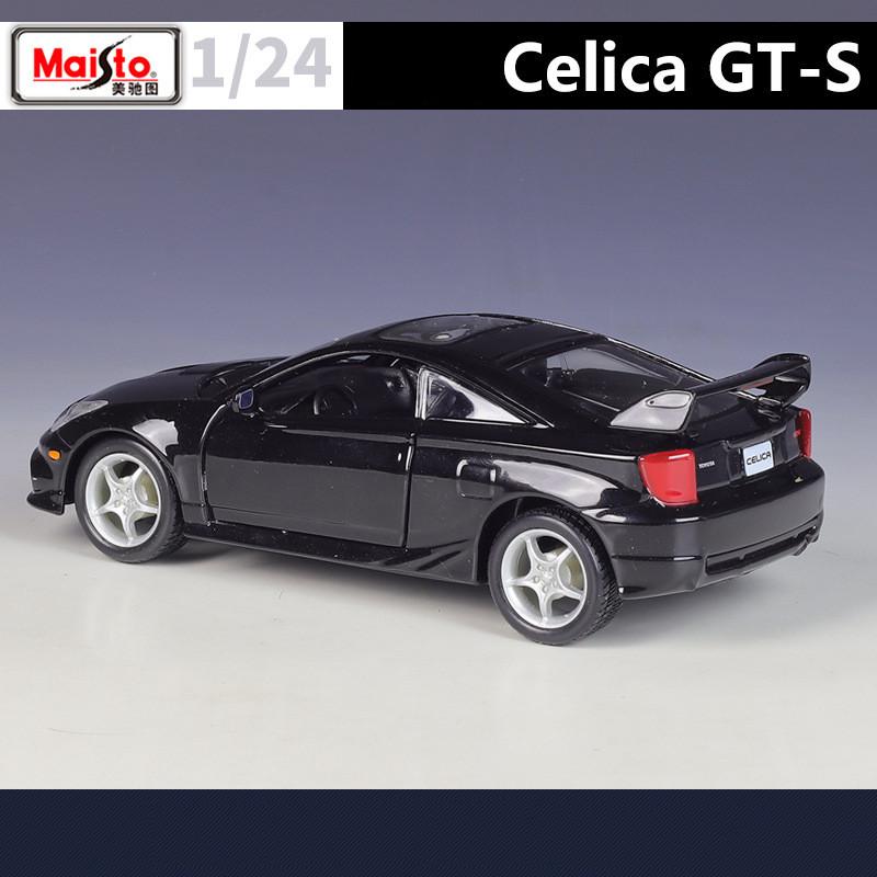 Maisto 1/24 Toyota Celica GT-S Alloy Sports Car Model Diecast Metal Racing Car Vehicle Model Simulation Collection Kids Toy Gift