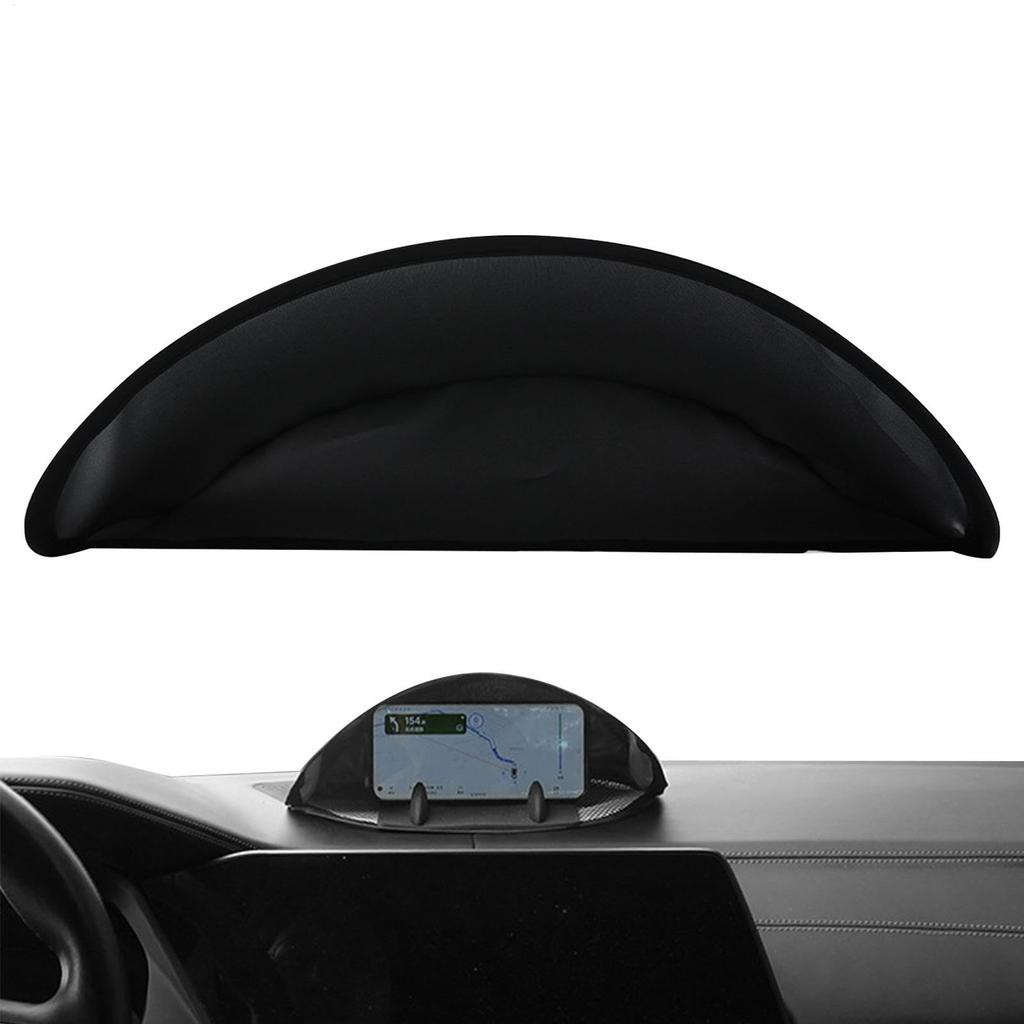 Pommyyn GPS Sun Visor | Foldable Anti-Glare Navigation Sun Shade - Car Accessories, GPS