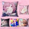 Cute E-Emu O-Otori PJSK Various Sizes Square Pillow Case For Car Home Bedchamber Decor Custom Valentine Gift