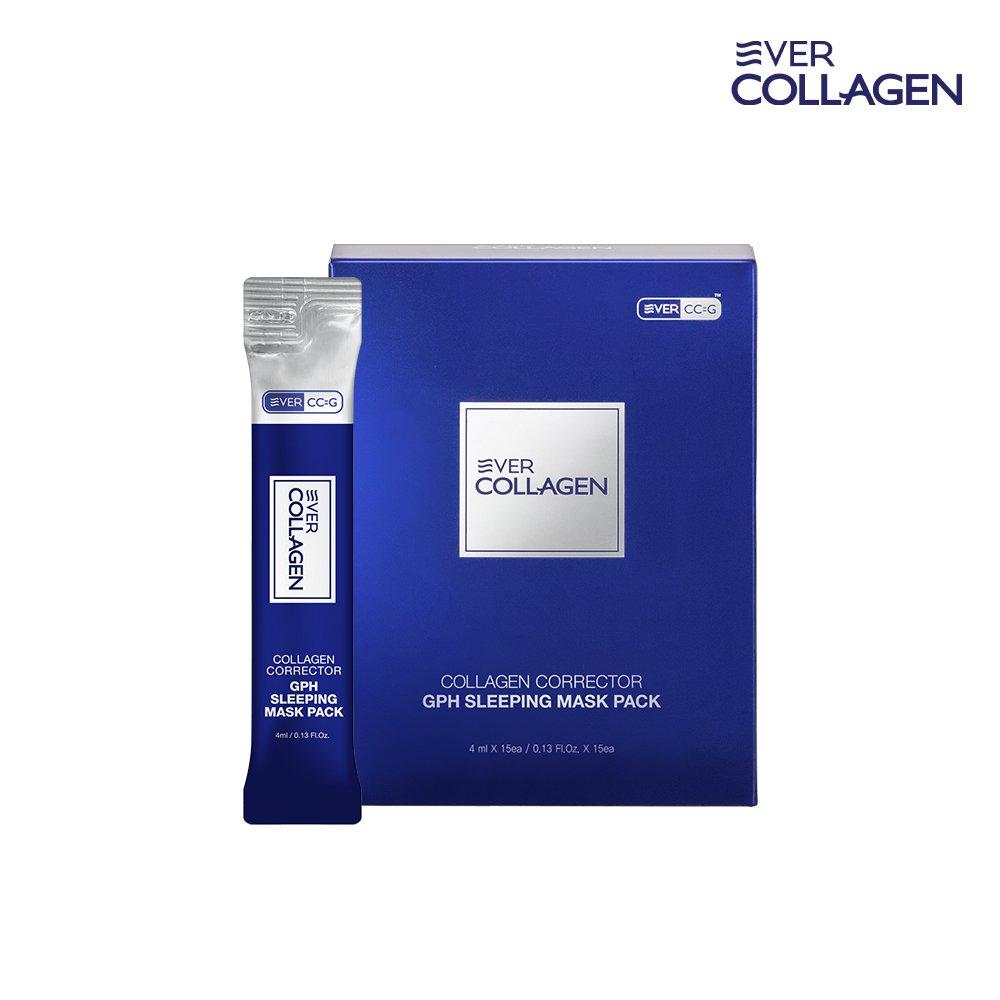 

[Nutri] Ever Collagen Sleeping Mask Pack 1 box (15 packs) 4ml x 15ea