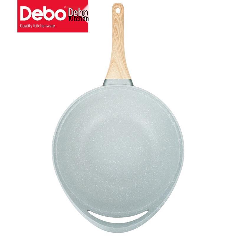 Debo Yibente 32cm Aluminum Stir-fry Wok