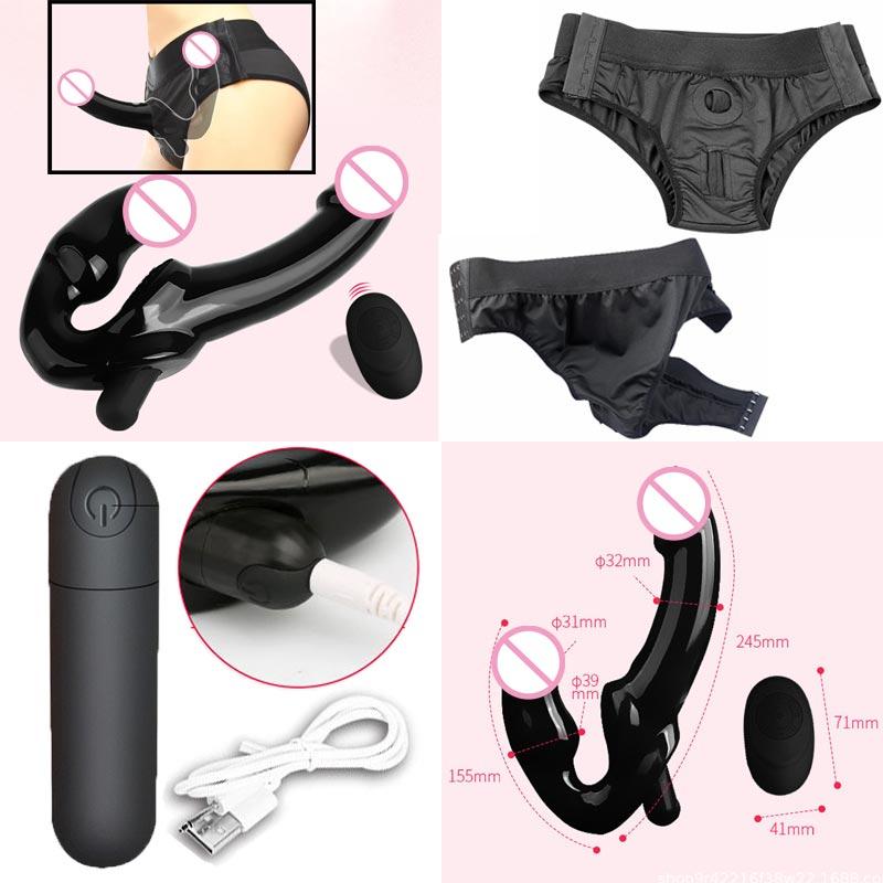Handsfree Rubber Stick Wearable Masturbation Muschie Women's Panties Plugs Vibrator Men Silicone Xxx Massage Diode Secret CRW1