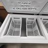 Chest Freezer Basket Deep Freezer Organizer Bin Expandable PP Heavy Load with Handle Chest Freezer Accessory for Kitchen