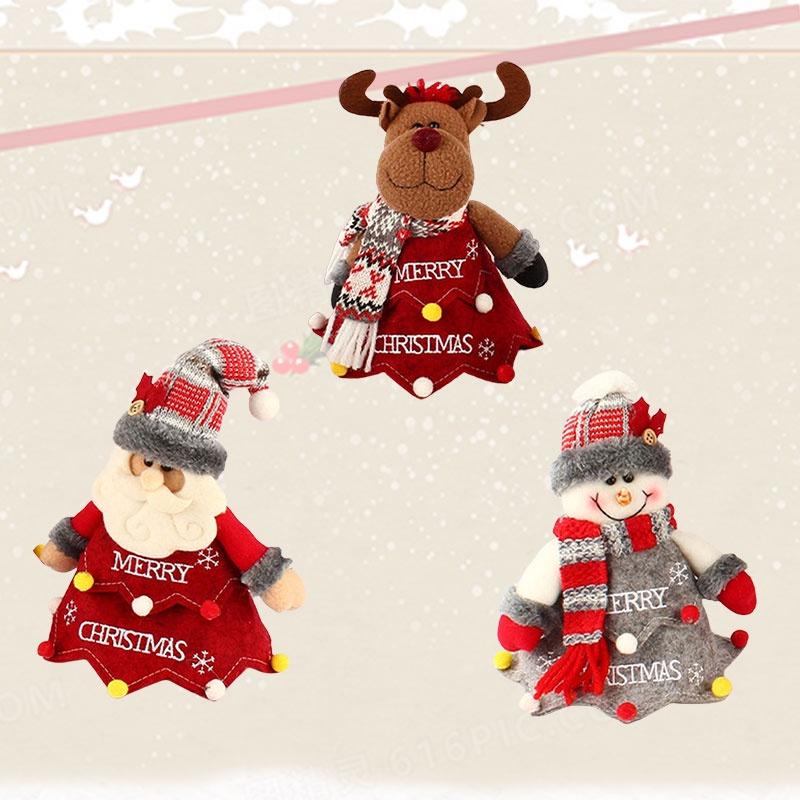 Personalisierte Cartoon Baum Alphabet Apfeltasche für Senioren Hirsch Plüsch Süßigkeitstasche Geschenktasche Weihnachtsdekorationen
